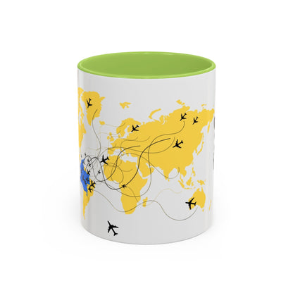 Colombian Soul Coffee Mug — World Map Travel Design (11/15oz)