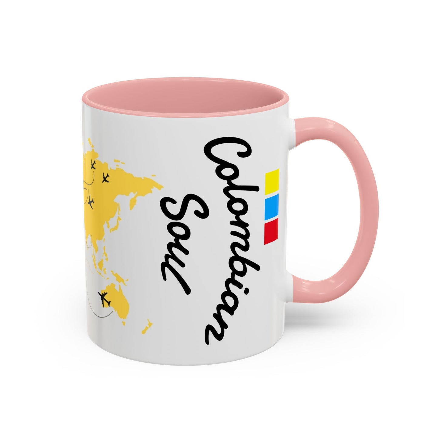 Colombian Soul Coffee Mug — World Map Travel Design (11/15oz)