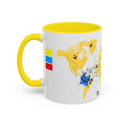 Colombian Soul Coffee Mug — World Map Travel Design (11/15oz)