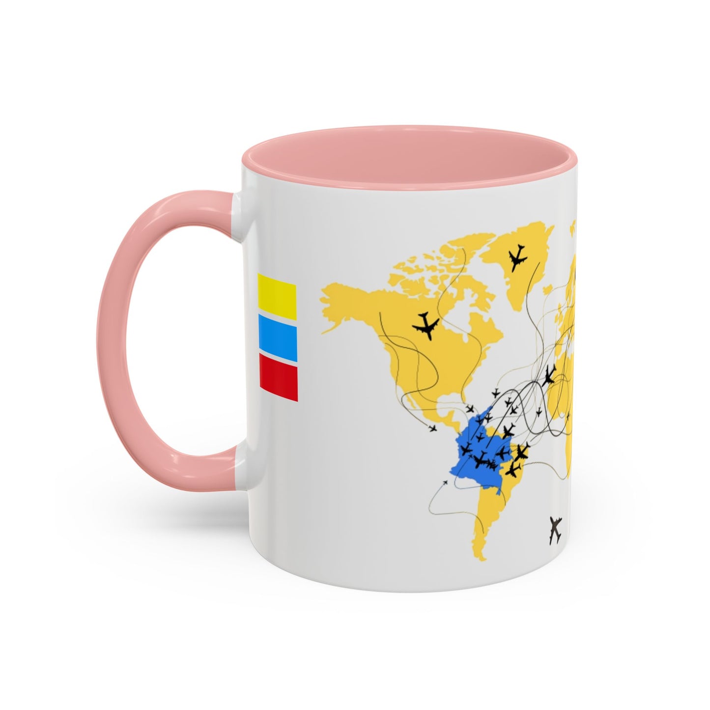 Colombian Soul Coffee Mug — World Map Travel Design (11/15oz)