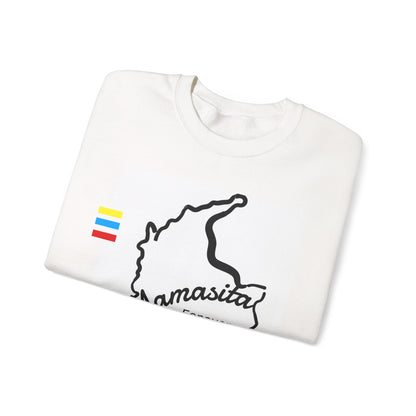 Crewneck Sweatshirt — "Mamasita Forever" Colombia Map | Made in Colombia