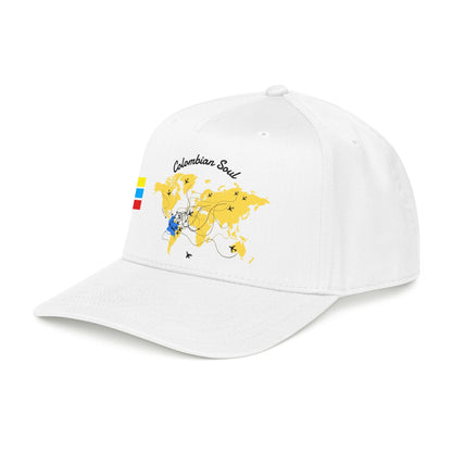 Colombian Soul Baseball Cap — World Map Travel Design