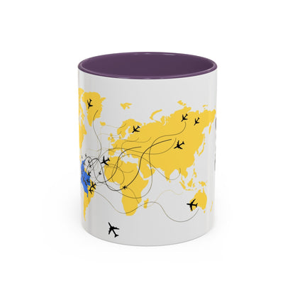 Colombian Soul Coffee Mug — World Map Travel Design (11/15oz)