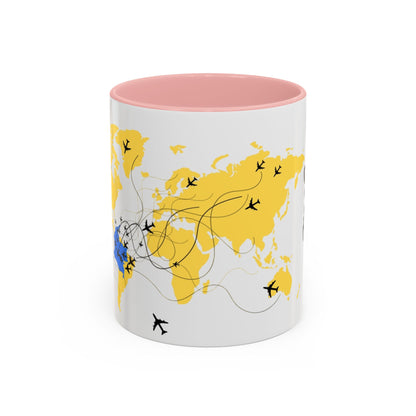 Colombian Soul Coffee Mug — World Map Travel Design (11/15oz)