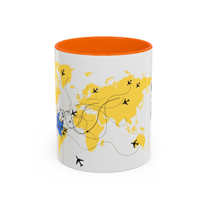Colombian Soul Coffee Mug — World Map Travel Design (11/15oz)